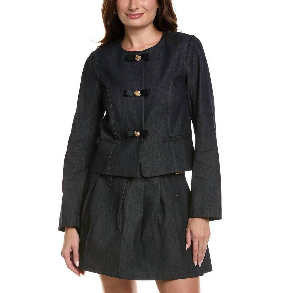 NEW FLORA BEA spinna coat in elevated denim